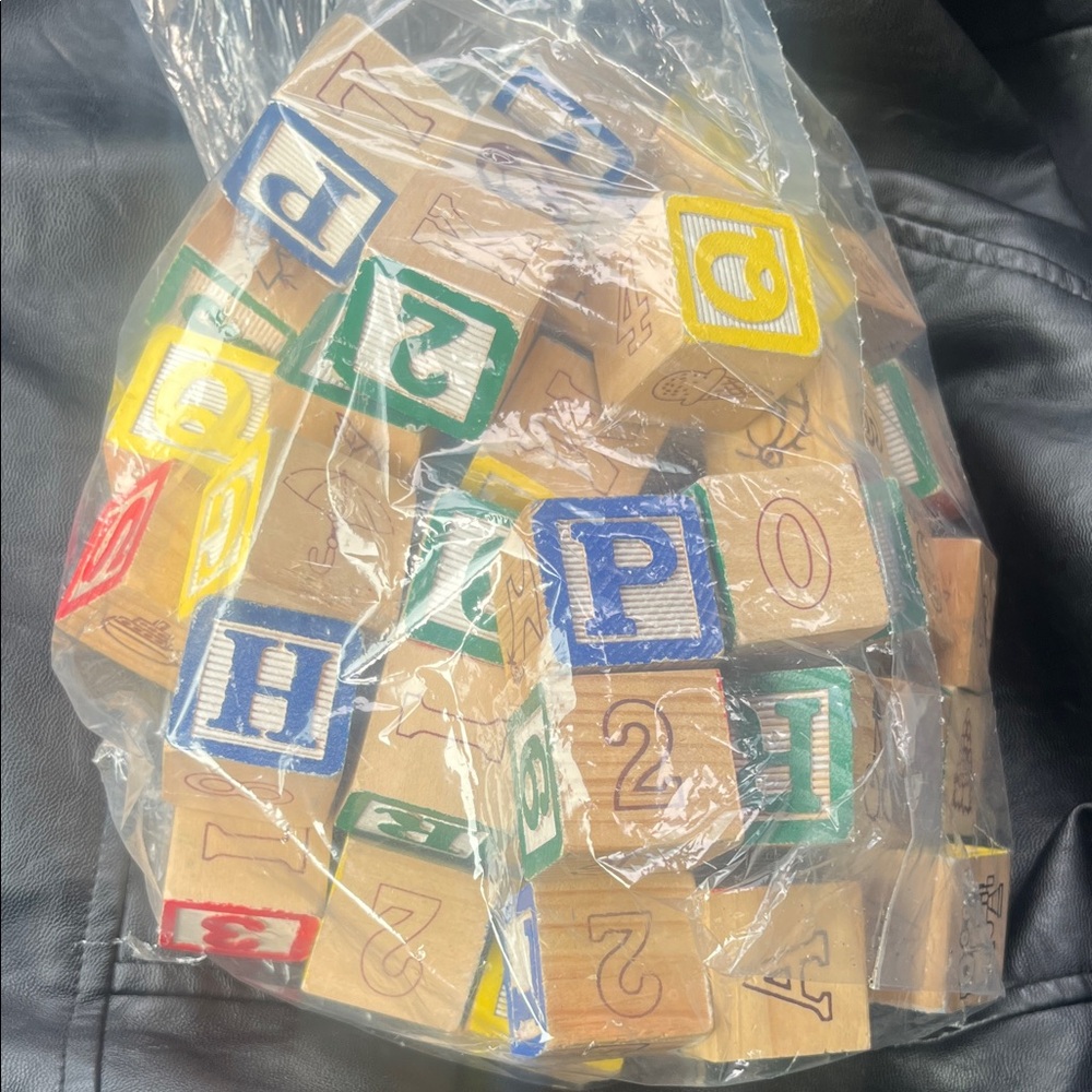 Colorful Wooden Alphabet Blocks

Old school Blocks